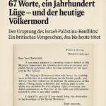 Der Ursprung des Israel-Palästina-Konflikts: Ein britisches Versprechen, das bis heute tötet.