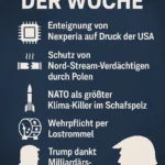 Eine Woche auf dem Strafplanet: Chips, Terror, Klima, Kanonenfutter – und Mr. BlackRock